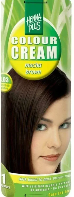 Hennaplus Colour Cream Mocha Brown 4,03 60 ml Creme