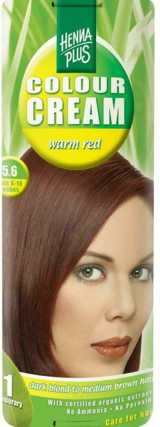 Hennaplus Colour Cream Warm Red 5.6 60 ml Creme