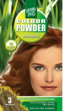 Hennaplus Colour Powder Mahagony 52 100 G Pulver