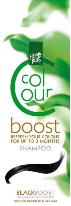 Hennaplus Colour Shampoo Boost Black