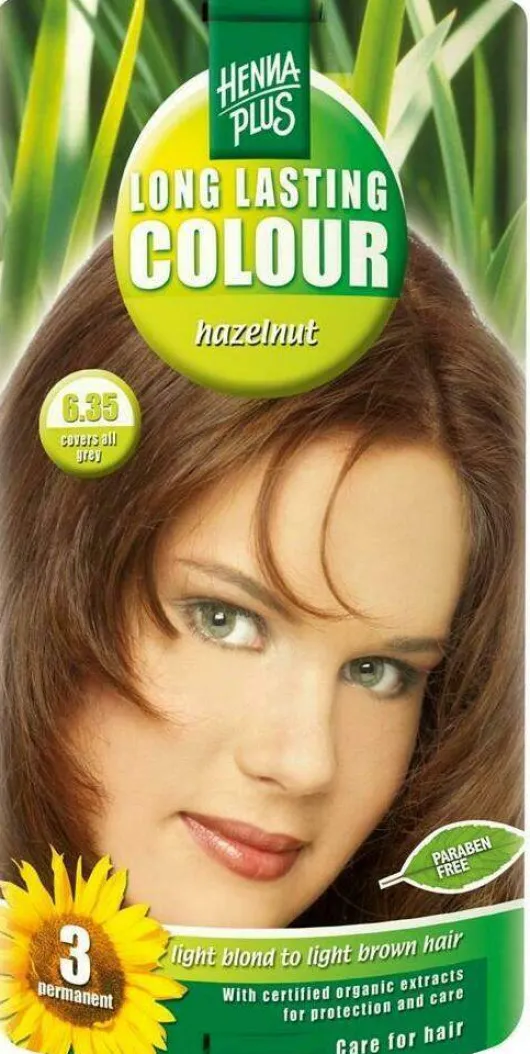 Hennaplus Long Lasting Colour Hazelnut 6.35 100 ml