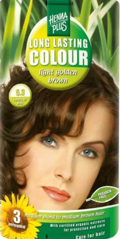 Hennaplus Long Lasting Light Golden Brown 5,3