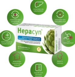 Hepacyn Artischocke 120 Filmtabletten