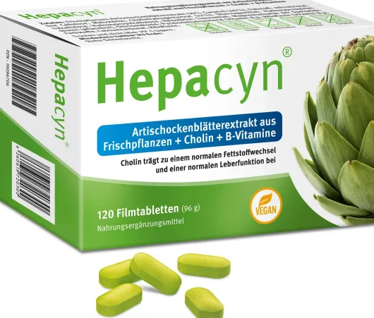 Hepacyn Artischocke 120 Filmtabletten