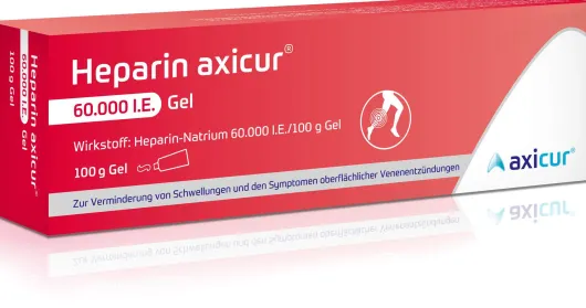 Heparin Axicur 60.000 I.E. 100 g Gel