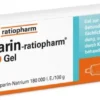 Heparin-ratiopharm 180000 100 g Gel