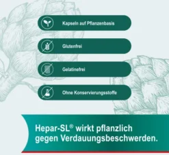 Hepar Sl 320 mg 50 Hartkapseln