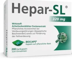 Hepar SL 320 mg 200 Hartkapseln