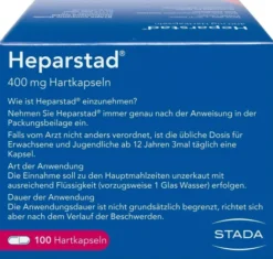 Heparstad 400 mg 100 Hartkapseln