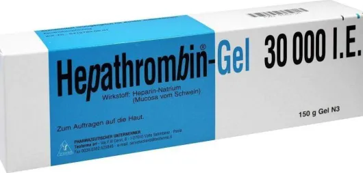Hepathrombin Gel 30.000 150 G Gel