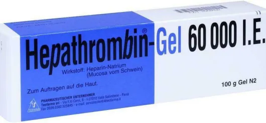 Hepathrombin 60.000 100 G Gel