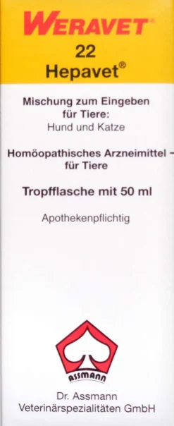 Hepavet 22 Tropfen vet.