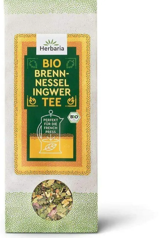 Herbaria Bio Tee Brennnessel Ingwer 45 g