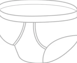 Herren Inkontinenz Slip Größe 7