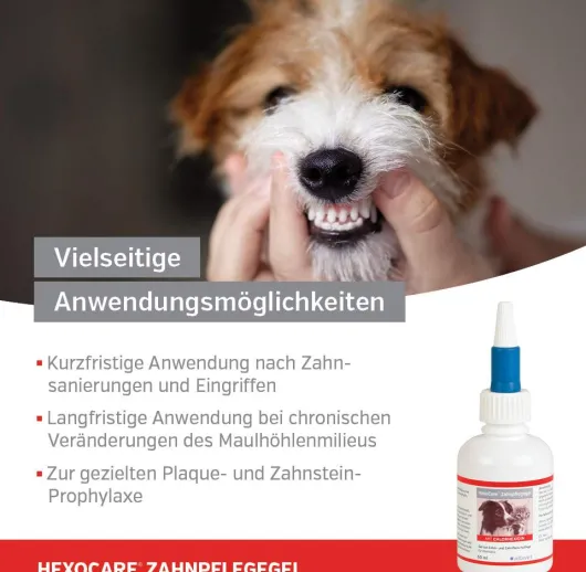 Hexocare Zahnpflegegel für Kleintiere 50 ml
