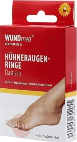 Hühneraugenringe 5 Stück extra weich