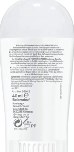 Hidrofugal Duschfrische 40 ml Stick
