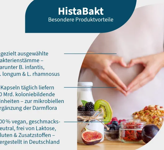 HistaBakt Bakterienkulturen-Mischung 90 Kapseln