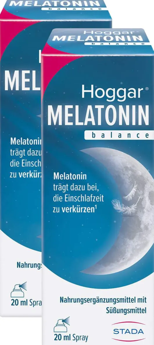 Hoggar Melatonin Balance Spray 2 x 20 ml