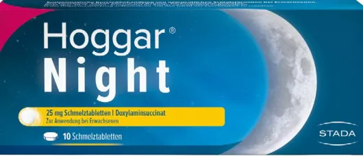 Hoggar Night 25 mg 10 Schmelztabletten