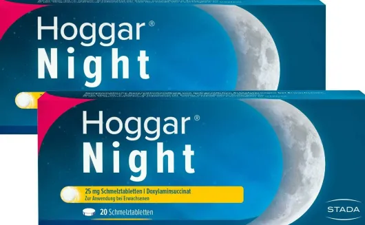 Hoggar Night 25 mg 2 x 20 Schmelztabletten