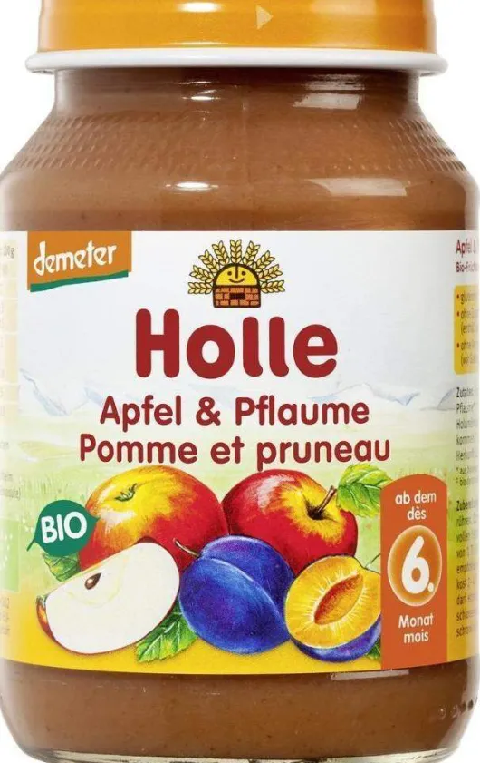 Holle Apfel und Pflaume