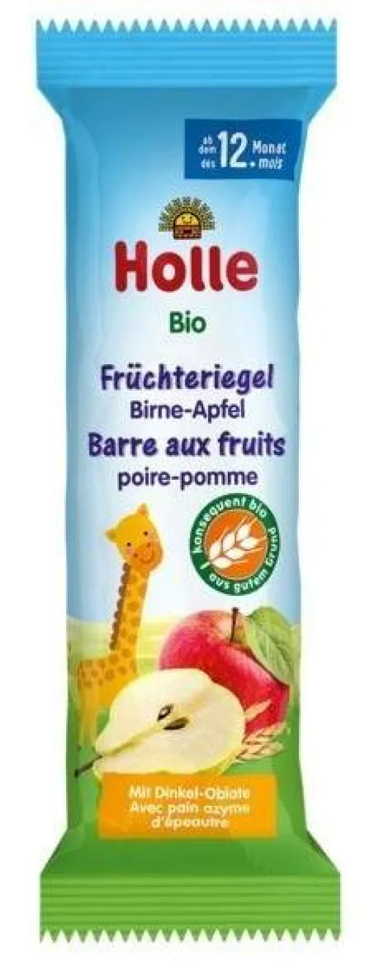 Holle Bio Früchte Riegel Apfel Birne