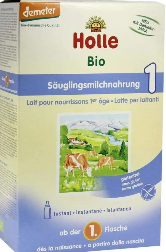 Holle Bio Säuglings Milchnahrung 1