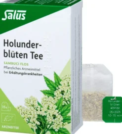 Holunderblüten Arzneitee Sambuci Flos Salus 15 Fil