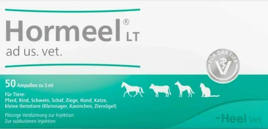 Hormeel Lt Ad Us. vet. 50 X 5 ml Ampullen