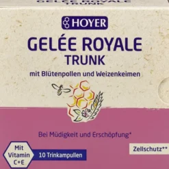 Hoyer Gelee Royal Mit Blütenpollen und Weizenkeimen Trinkampullen