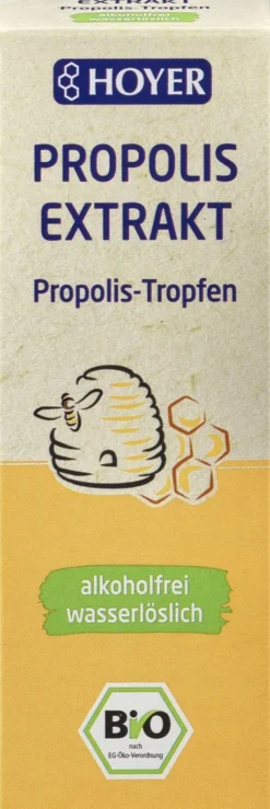 Hoyer Propolis Extrakt Bio Alkoholfrei Wasserlöslich 30 ml