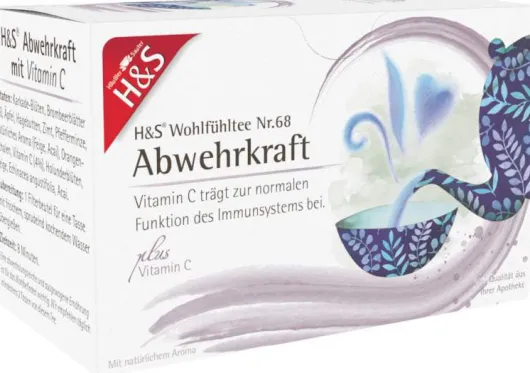 H&S Abwehrkraft Mit Vitamin C Filterbeutel 20 X 1,8 G