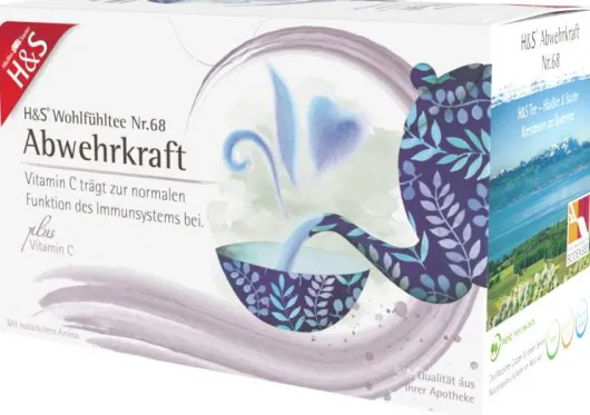 H&S Abwehrkraft Mit Vitamin C Filterbeutel 20 X 1,8 G