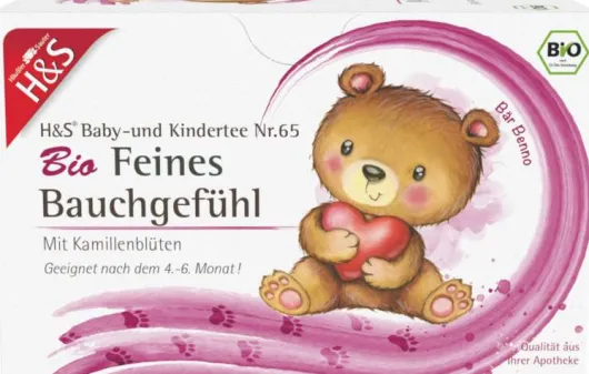 H&S Bio Baby und Kindertee Feines Bauchgefühl 20 Filterbeutel