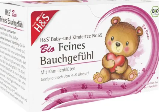 H&S Bio Baby und Kindertee Feines Bauchgefühl 20 Filterbeutel