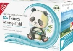 H&S Bio Baby- und Kindertee Feines Atemgefühl 20 Filterbeutel