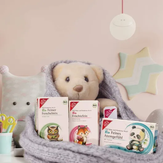 H&S Bio Baby- und Kindertee Feines Atemgefühl 20 Filterbeutel
