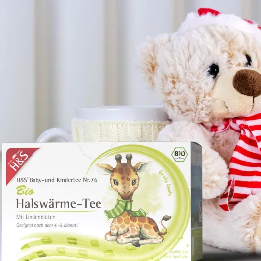 H&S Bio Halswärme-Tee Baby- und Kindertee Fbtl.