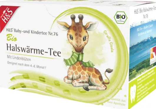 H&S Bio Halswärme-Tee Baby- und Kindertee Fbtl.