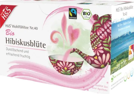 H & S Bio Hibiskusblüte 20 X 1,75 G Filterbeutel