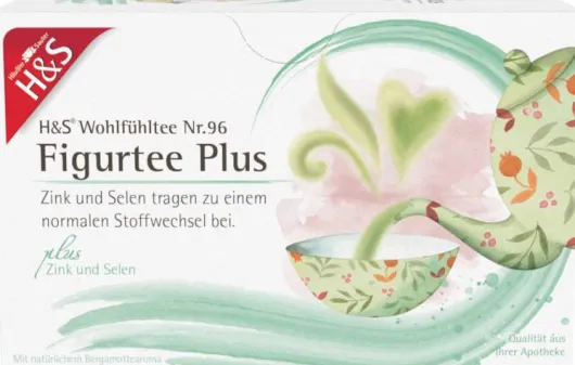 H&S Figurtee Plus Mit Zink und Selen 20 Filterbeutel