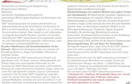 H&S Johanniskraut Filterbeutel