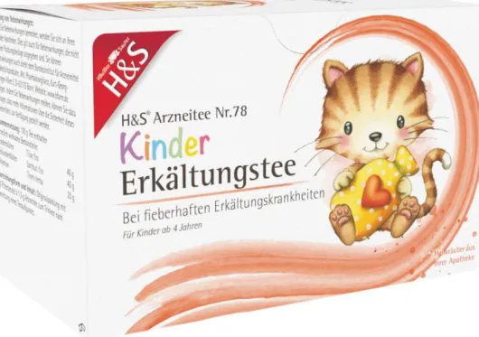 H&S Kinder Erkältungstee Filterbeutel