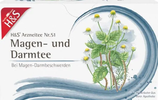 H&S Magen- und Darmtee Arzneitee 20 Filterbeutel