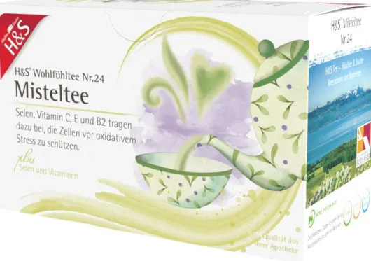 H&S Misteltee Mit Selen und Vitaminen 20 X 2 G Filterbeutel