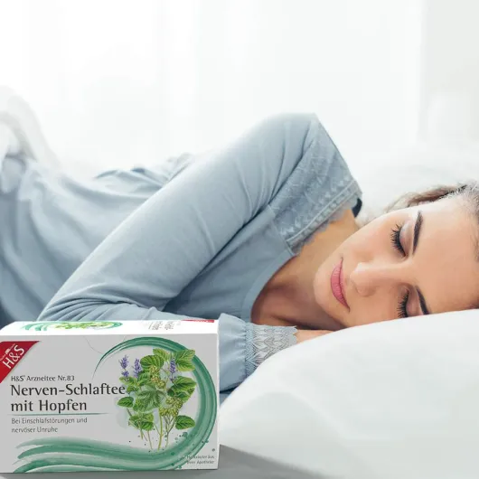 H&S Nerven - und Schlaftee Mit Hopfen 20 Beutel