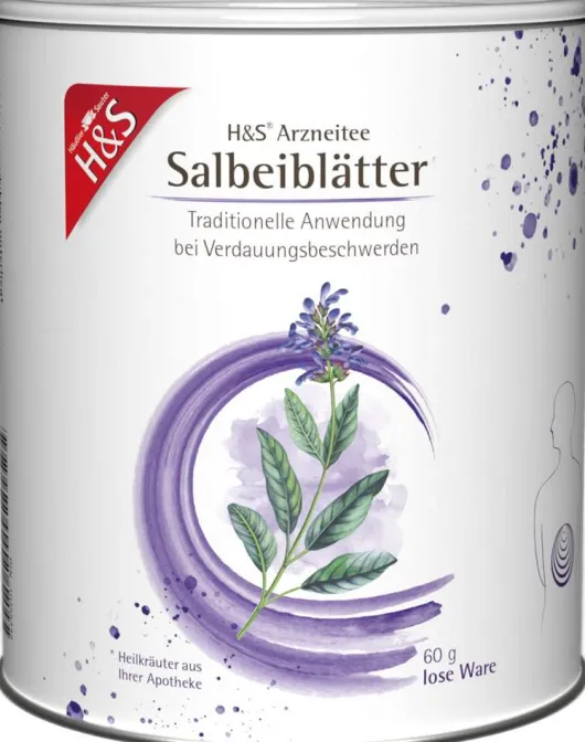H&S Salbeiblätter Lose 60 G Tee
