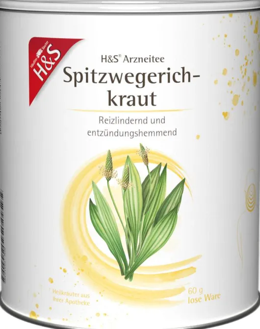 H&S Spitzwegerichkraut Lose 60 G Tee