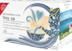 H&S Stay Up Mit Vitamin C und B6 20 X 1.5 G Filterbeutel